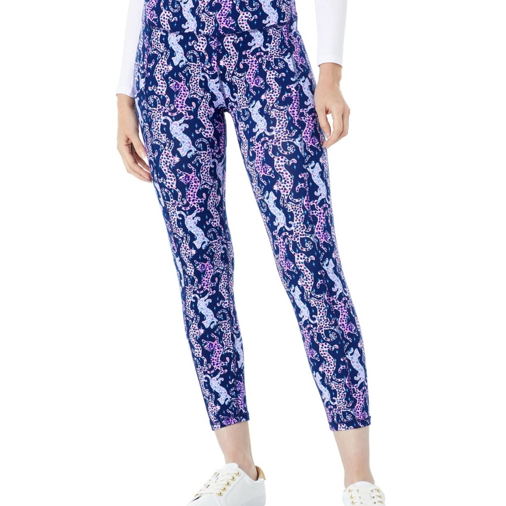 Lilly Pulitzer Luxletic High Rise Weekender Midi Leggings XS